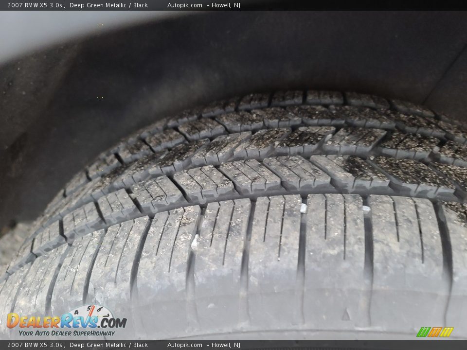 2007 BMW X5 3.0si Deep Green Metallic / Black Photo #29