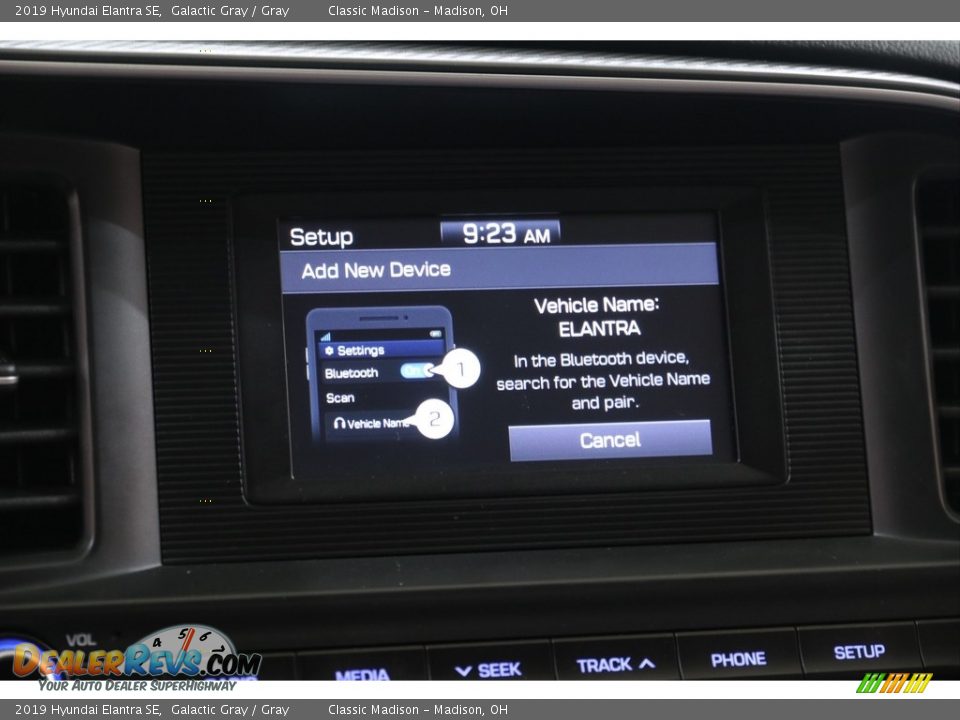 2019 Hyundai Elantra SE Galactic Gray / Gray Photo #9