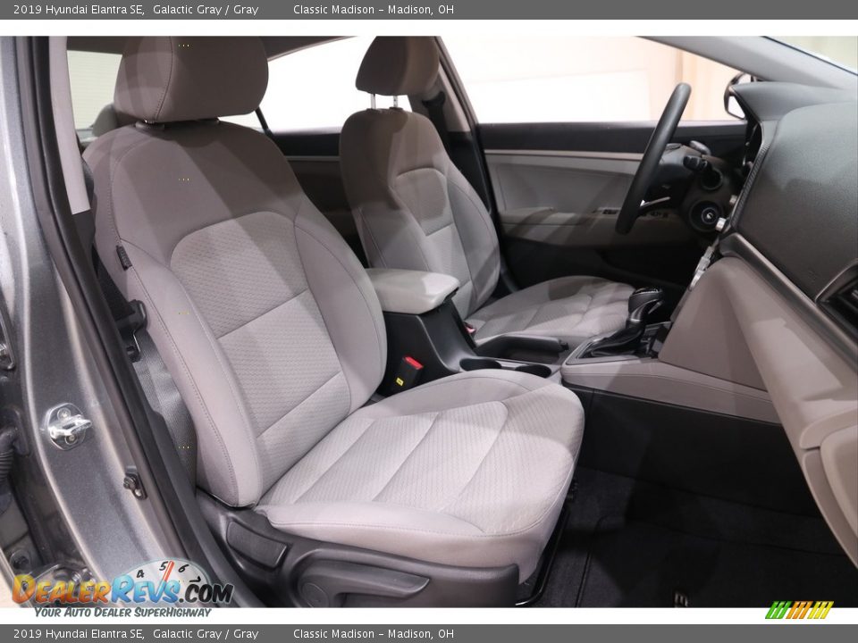 2019 Hyundai Elantra SE Galactic Gray / Gray Photo #12