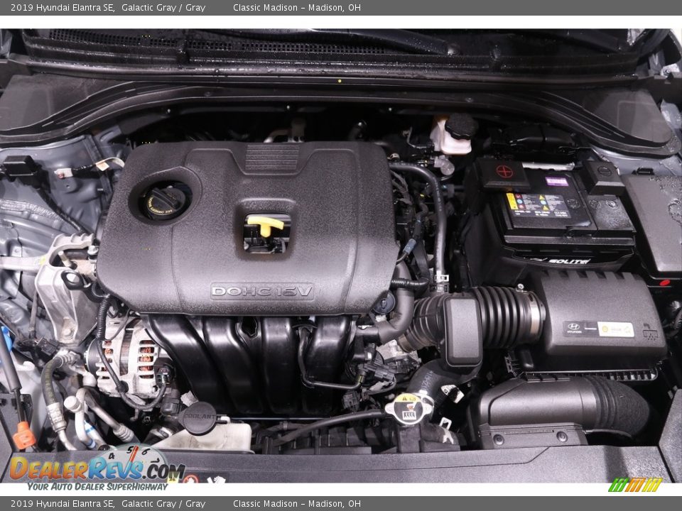 2019 Hyundai Elantra SE Galactic Gray / Gray Photo #16