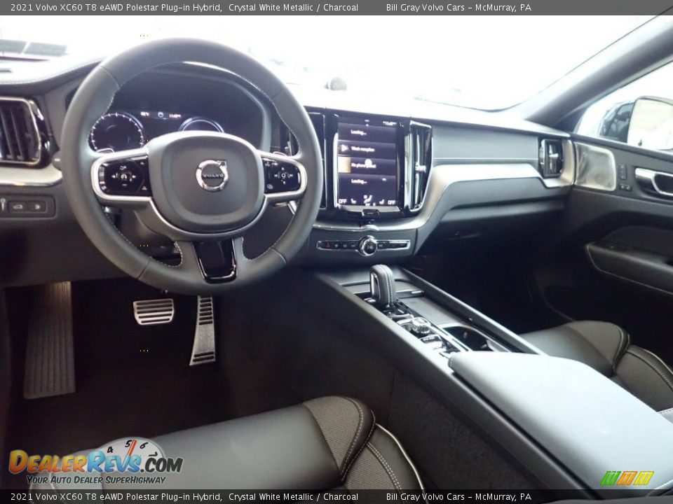 Charcoal Interior - 2021 Volvo XC60 T8 eAWD Polestar Plug-in Hybrid Photo #10