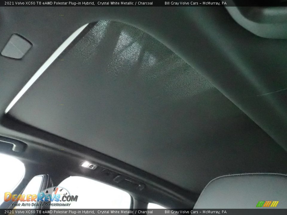 Sunroof of 2021 Volvo XC60 T8 eAWD Polestar Plug-in Hybrid Photo #13