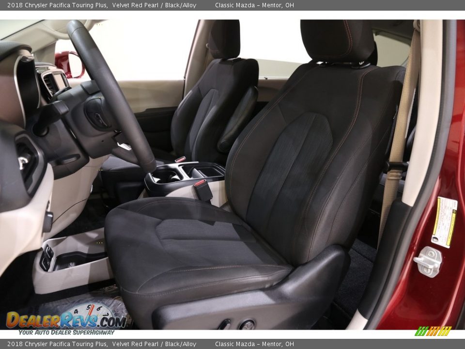 2018 Chrysler Pacifica Touring Plus Velvet Red Pearl / Black/Alloy Photo #5