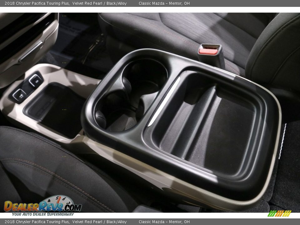 2018 Chrysler Pacifica Touring Plus Velvet Red Pearl / Black/Alloy Photo #20