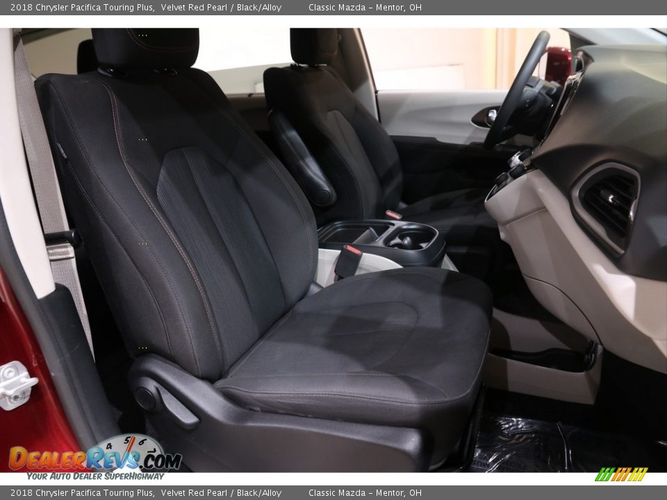 2018 Chrysler Pacifica Touring Plus Velvet Red Pearl / Black/Alloy Photo #21