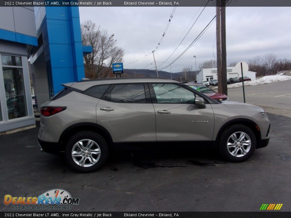 2021 Chevrolet Blazer LT AWD Iron Gray Metallic / Jet Black Photo #2