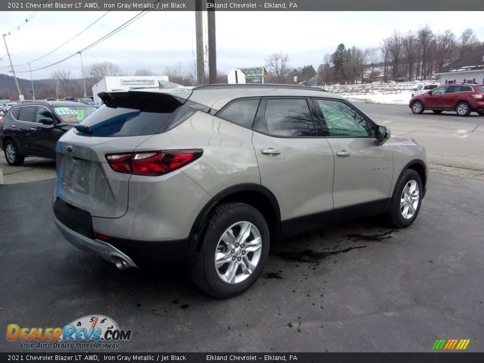 2021 Chevrolet Blazer LT AWD Iron Gray Metallic / Jet Black Photo #3