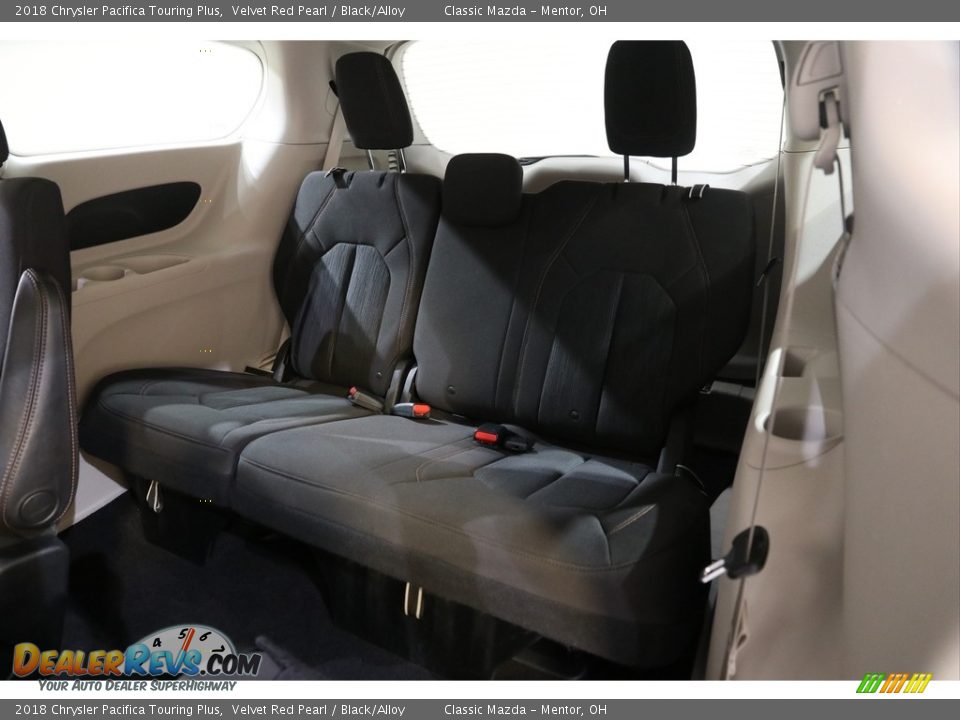 2018 Chrysler Pacifica Touring Plus Velvet Red Pearl / Black/Alloy Photo #24