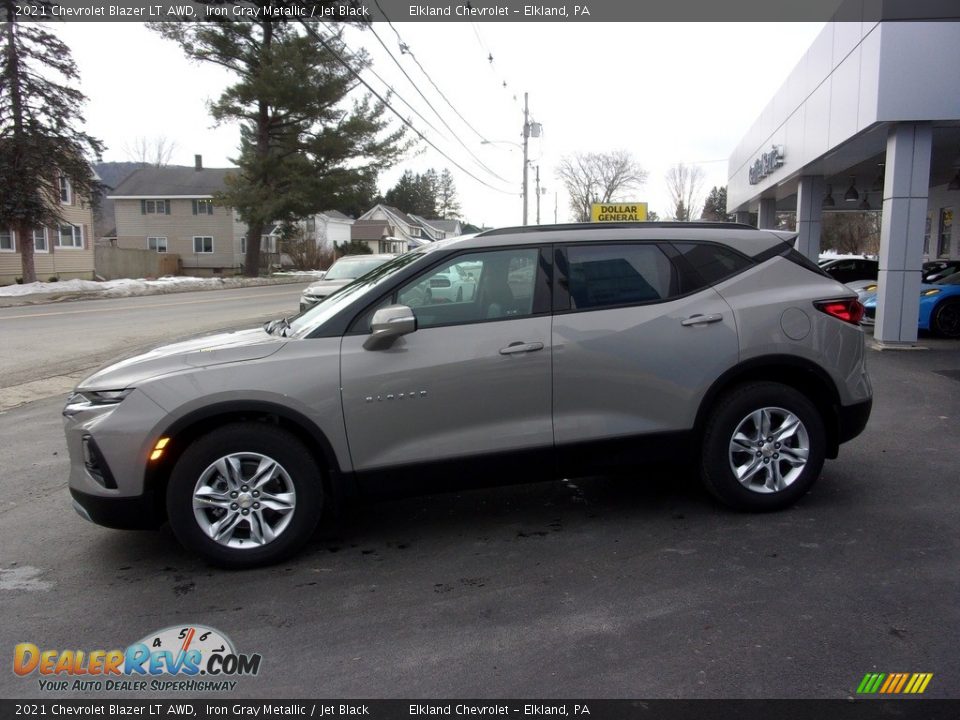 Iron Gray Metallic 2021 Chevrolet Blazer LT AWD Photo #6