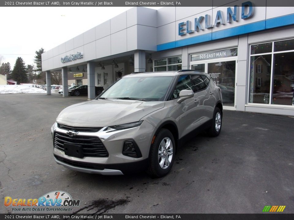 2021 Chevrolet Blazer LT AWD Iron Gray Metallic / Jet Black Photo #7