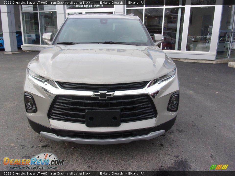 2021 Chevrolet Blazer LT AWD Iron Gray Metallic / Jet Black Photo #8