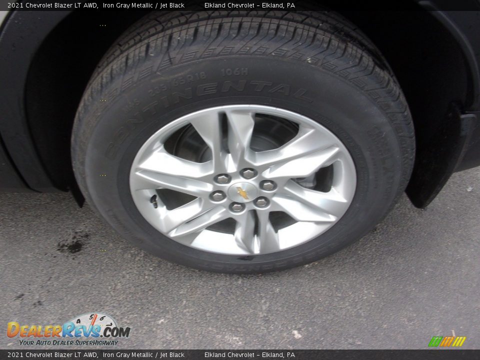 2021 Chevrolet Blazer LT AWD Iron Gray Metallic / Jet Black Photo #11