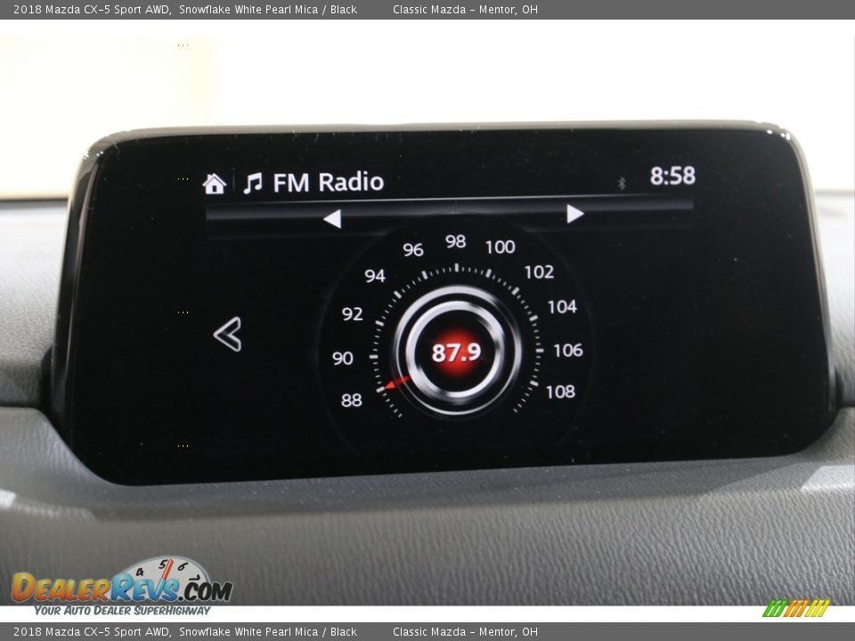 2018 Mazda CX-5 Sport AWD Snowflake White Pearl Mica / Black Photo #12