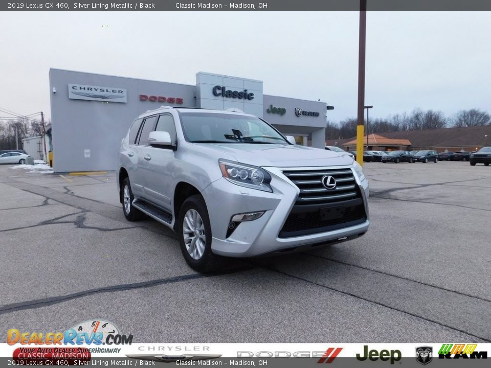 2019 Lexus GX 460 Silver Lining Metallic / Black Photo #1