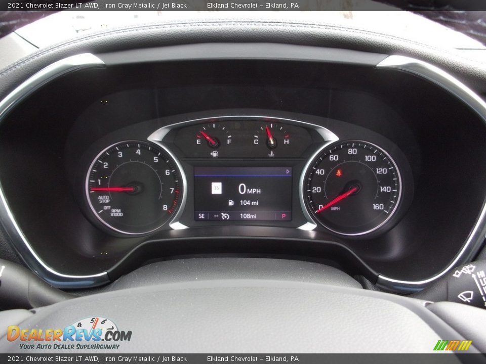 2021 Chevrolet Blazer LT AWD Gauges Photo #19