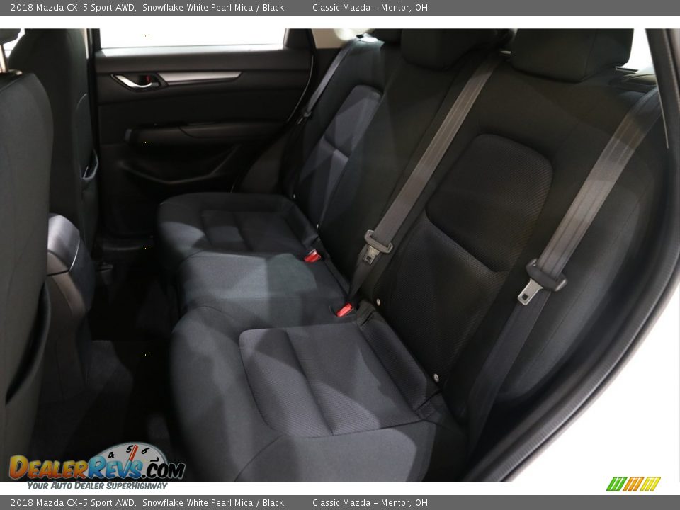 2018 Mazda CX-5 Sport AWD Snowflake White Pearl Mica / Black Photo #16