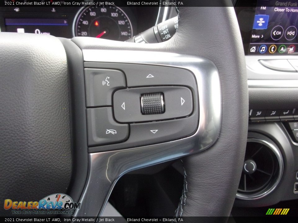 2021 Chevrolet Blazer LT AWD Steering Wheel Photo #21