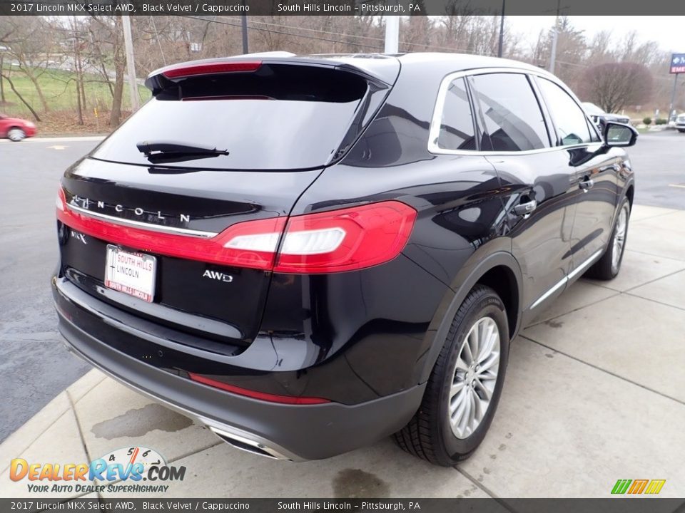 2017 Lincoln MKX Select AWD Black Velvet / Cappuccino Photo #6