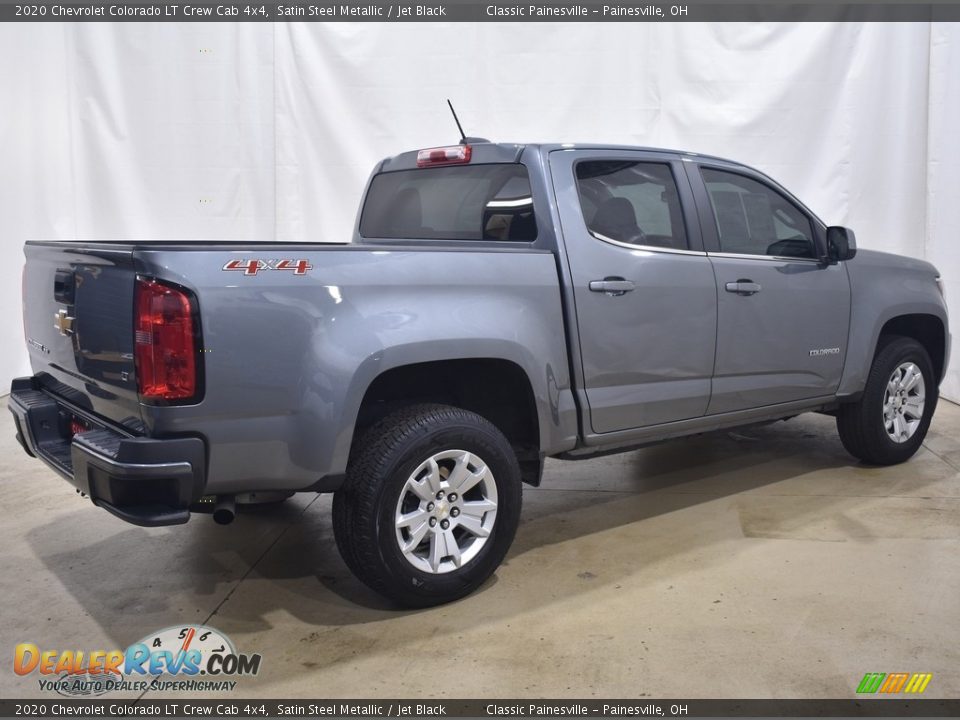 2020 Chevrolet Colorado LT Crew Cab 4x4 Satin Steel Metallic / Jet Black Photo #2