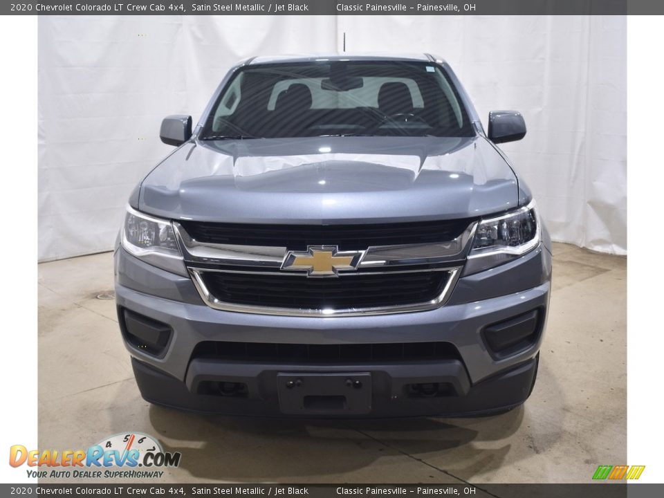 2020 Chevrolet Colorado LT Crew Cab 4x4 Satin Steel Metallic / Jet Black Photo #4