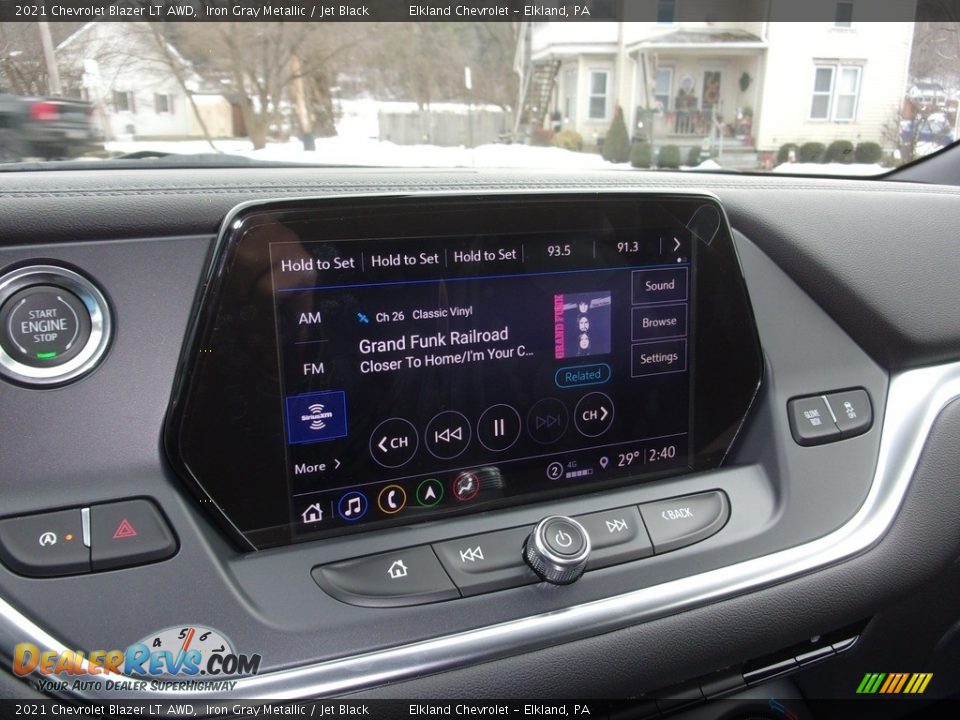 Controls of 2021 Chevrolet Blazer LT AWD Photo #24