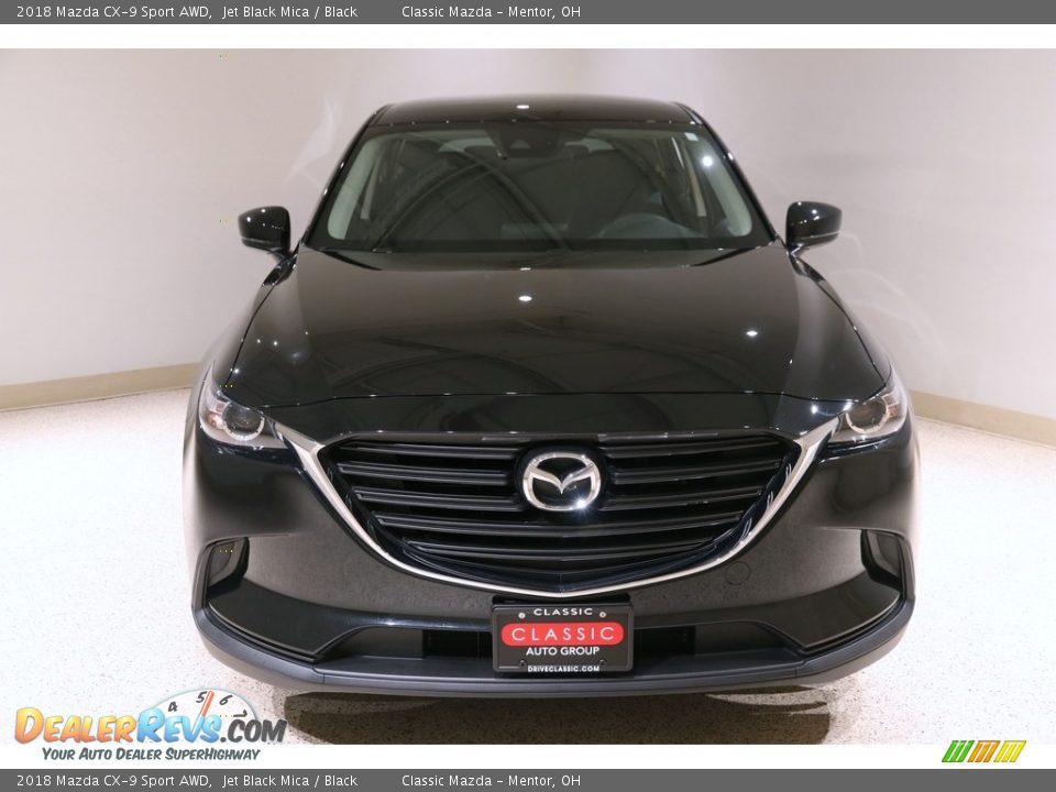 2018 Mazda CX-9 Sport AWD Jet Black Mica / Black Photo #2