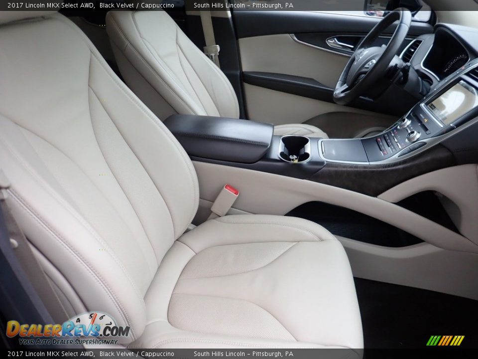 Front Seat of 2017 Lincoln MKX Select AWD Photo #11