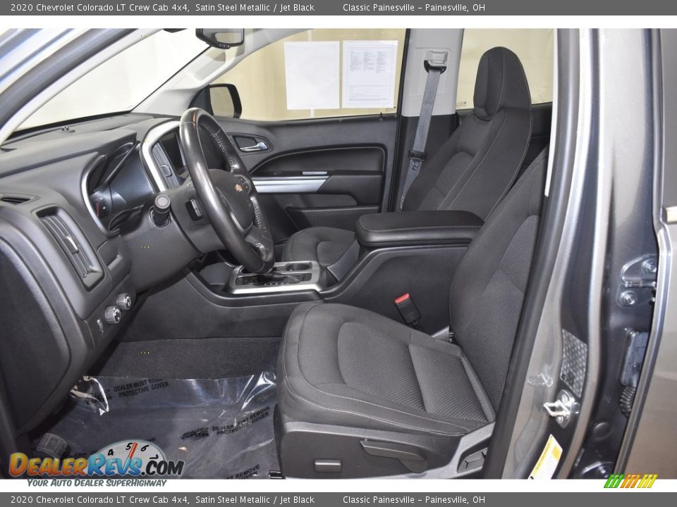 2020 Chevrolet Colorado LT Crew Cab 4x4 Satin Steel Metallic / Jet Black Photo #7