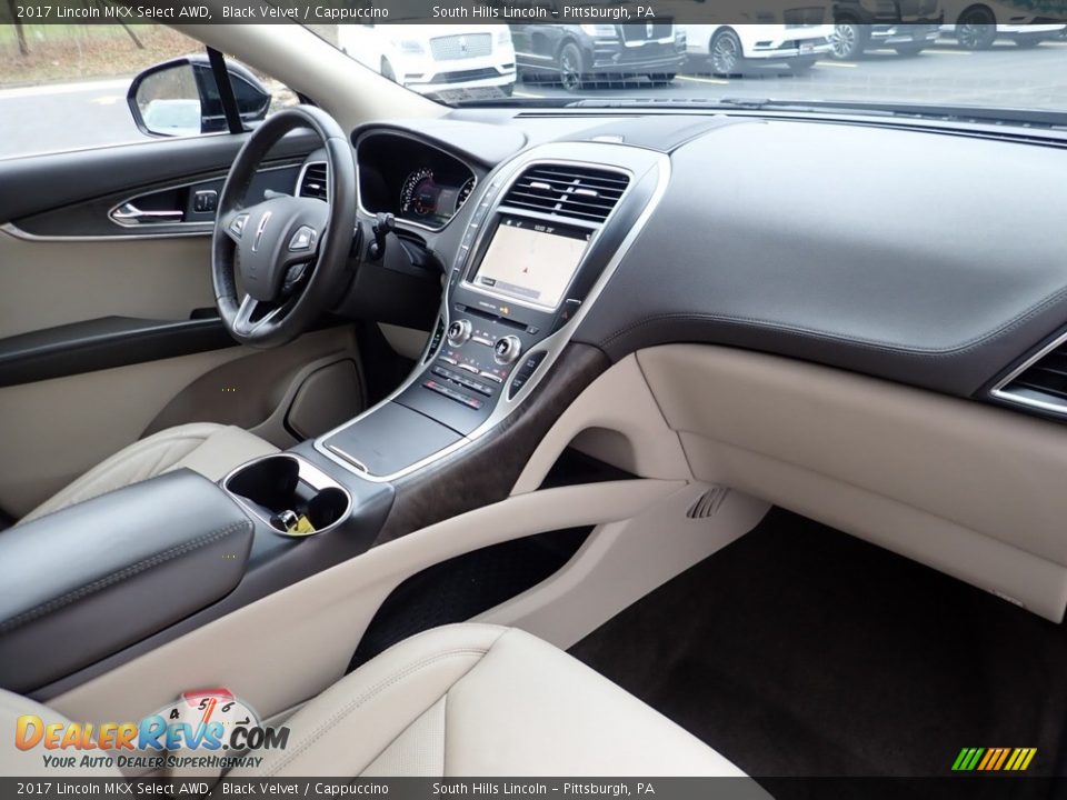 Dashboard of 2017 Lincoln MKX Select AWD Photo #12