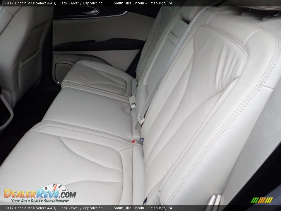 Rear Seat of 2017 Lincoln MKX Select AWD Photo #16