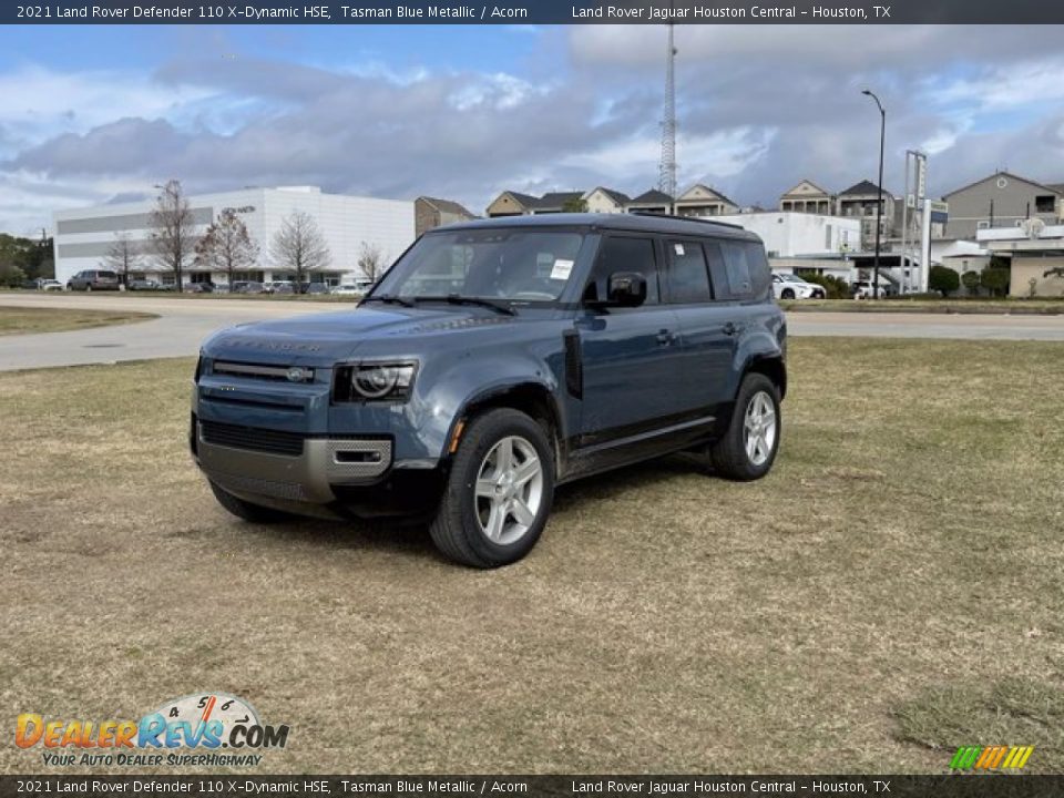 2021 Land Rover Defender 110 X-Dynamic HSE Tasman Blue Metallic / Acorn Photo #1