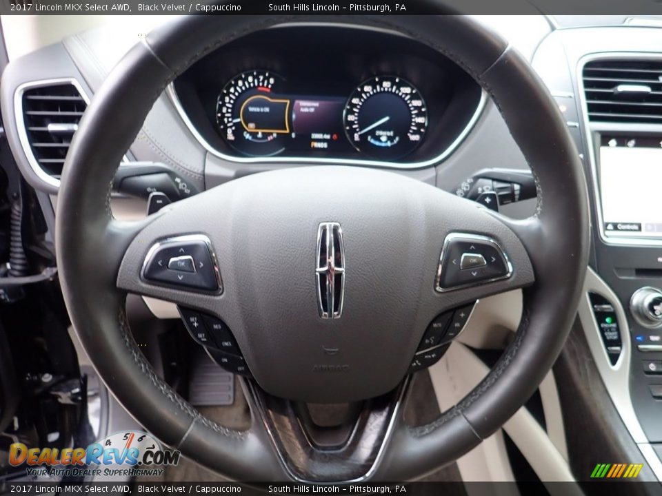 2017 Lincoln MKX Select AWD Steering Wheel Photo #20