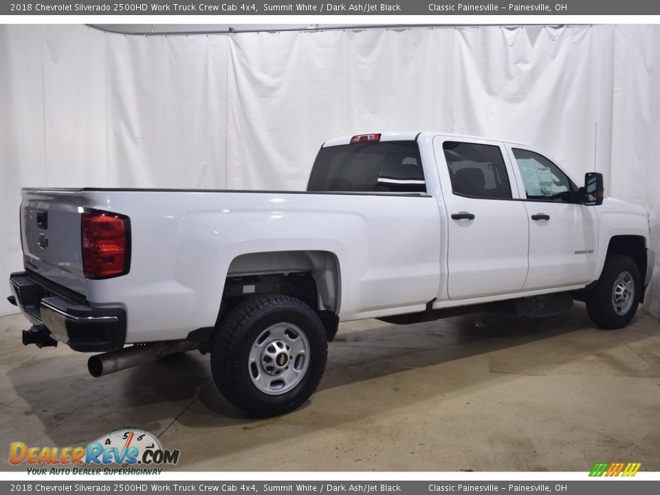 2018 Chevrolet Silverado 2500HD Work Truck Crew Cab 4x4 Summit White / Dark Ash/Jet Black Photo #2