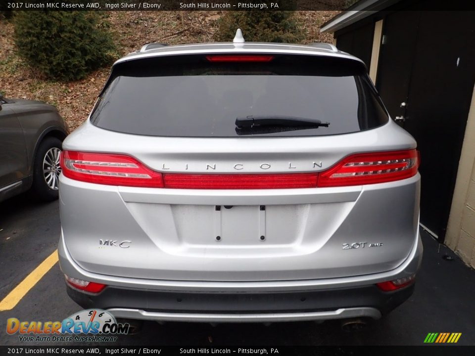 2017 Lincoln MKC Reserve AWD Ingot Silver / Ebony Photo #3