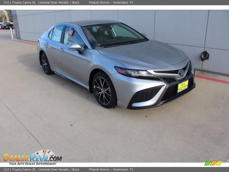 2021 Toyota Camry SE Celestial Silver Metallic / Black Photo #2