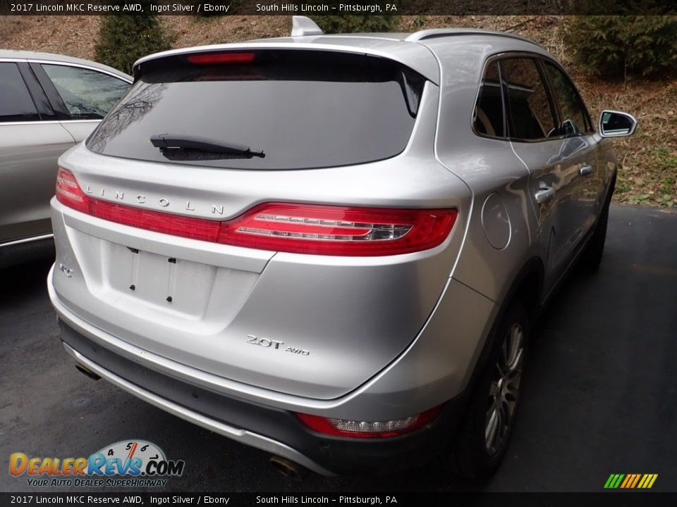 2017 Lincoln MKC Reserve AWD Ingot Silver / Ebony Photo #4