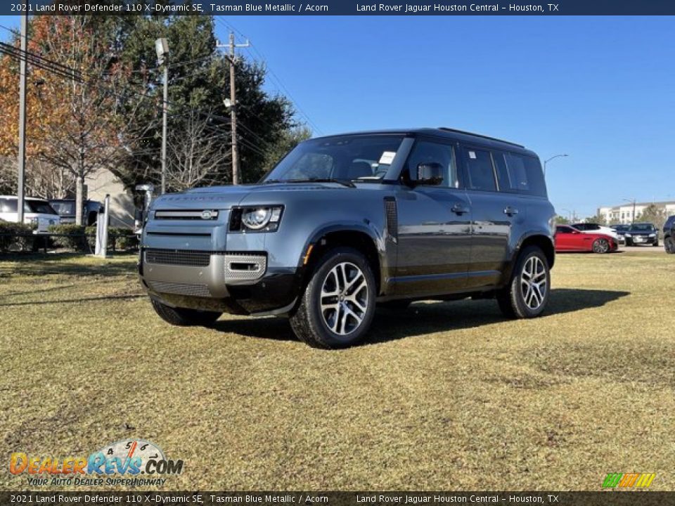 2021 Land Rover Defender 110 X-Dynamic SE Tasman Blue Metallic / Acorn Photo #1