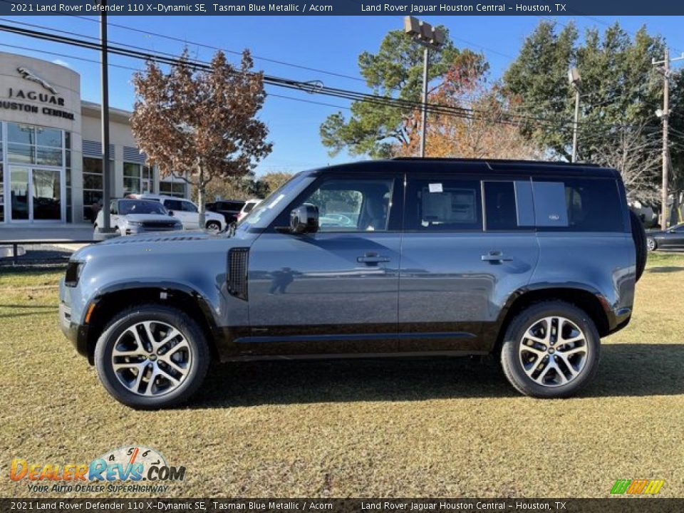 Tasman Blue Metallic 2021 Land Rover Defender 110 X-Dynamic SE Photo #6