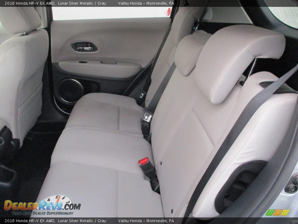 Rear Seat of 2018 Honda HR-V EX AWD Photo #14