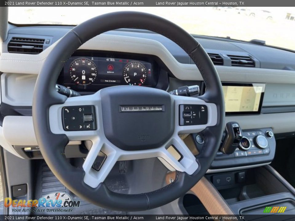 2021 Land Rover Defender 110 X-Dynamic SE Steering Wheel Photo #15