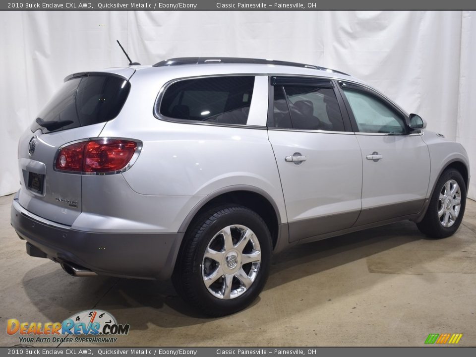 2010 Buick Enclave CXL AWD Quicksilver Metallic / Ebony/Ebony Photo #2