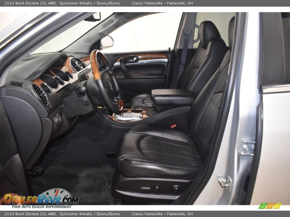 2010 Buick Enclave CXL AWD Quicksilver Metallic / Ebony/Ebony Photo #7