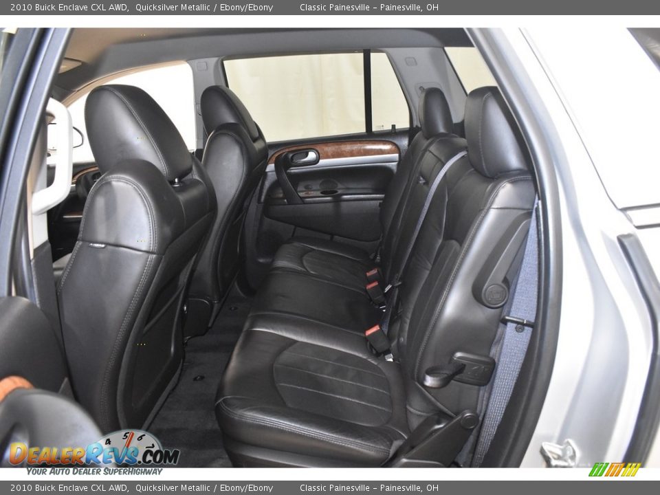 2010 Buick Enclave CXL AWD Quicksilver Metallic / Ebony/Ebony Photo #8