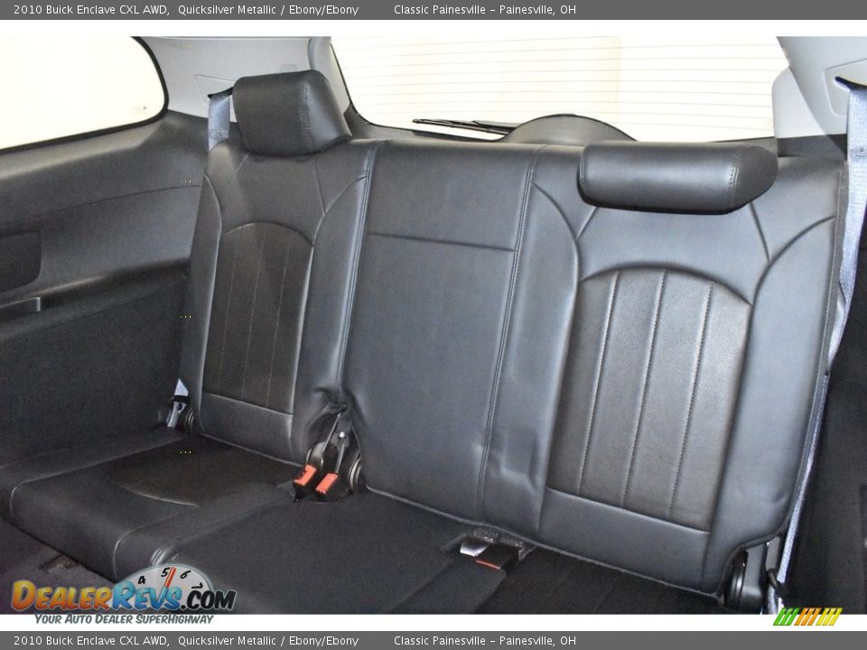 2010 Buick Enclave CXL AWD Quicksilver Metallic / Ebony/Ebony Photo #9