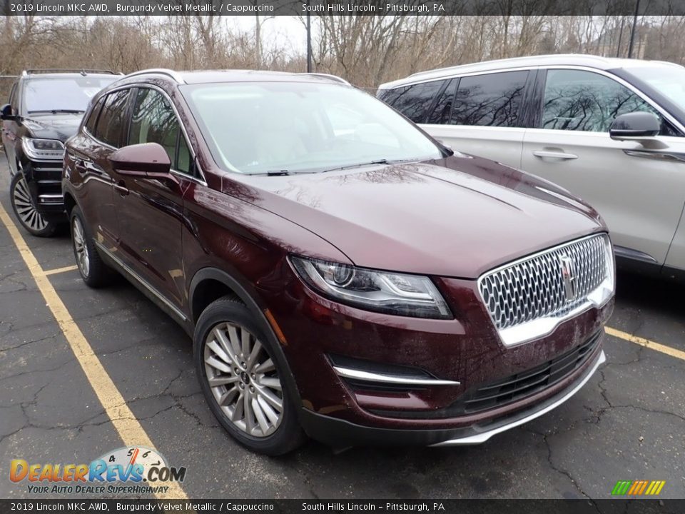 Burgundy Velvet Metallic 2019 Lincoln MKC AWD Photo #4