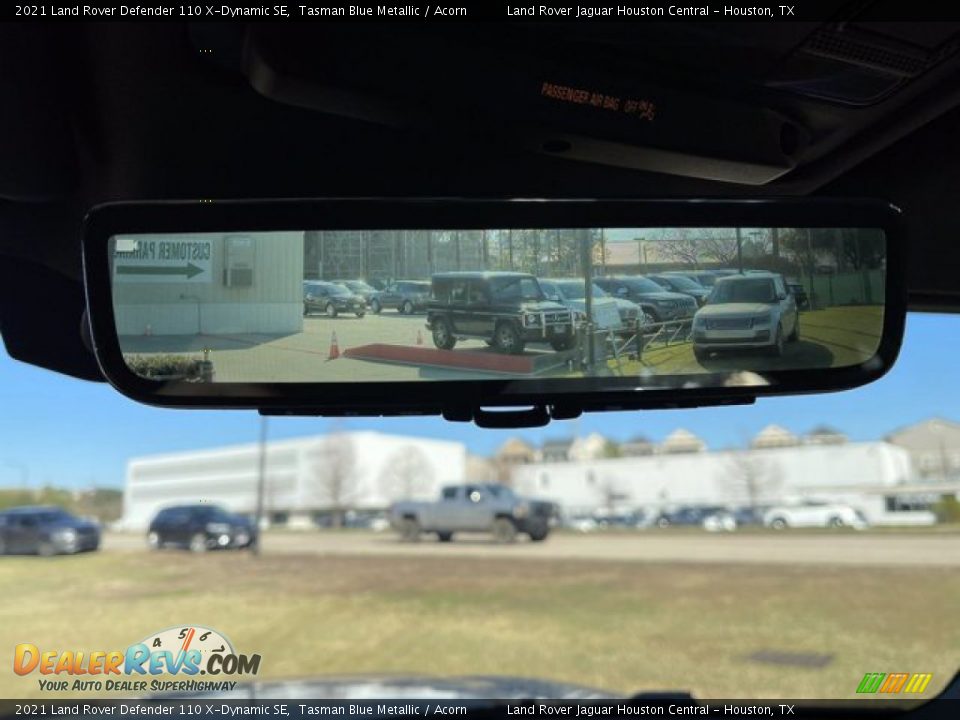 2021 Land Rover Defender 110 X-Dynamic SE Tasman Blue Metallic / Acorn Photo #26