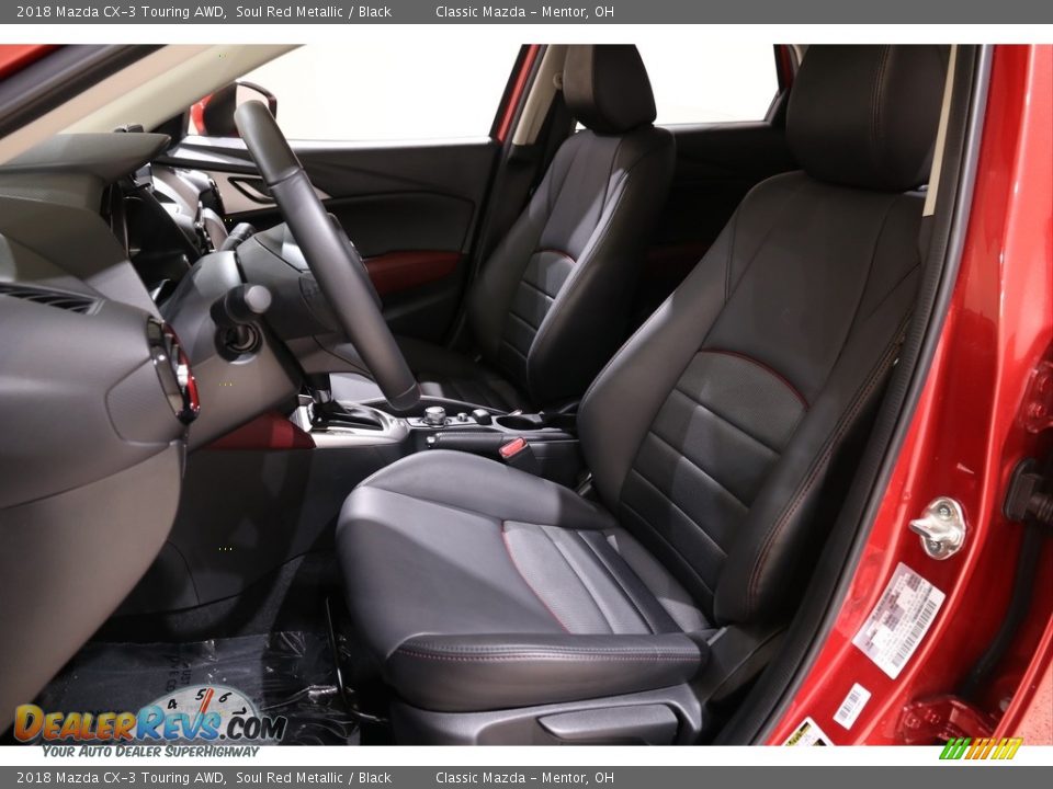 2018 Mazda CX-3 Touring AWD Soul Red Metallic / Black Photo #5
