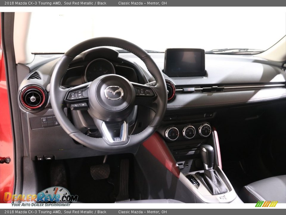 2018 Mazda CX-3 Touring AWD Soul Red Metallic / Black Photo #6