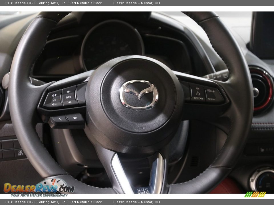 2018 Mazda CX-3 Touring AWD Soul Red Metallic / Black Photo #7
