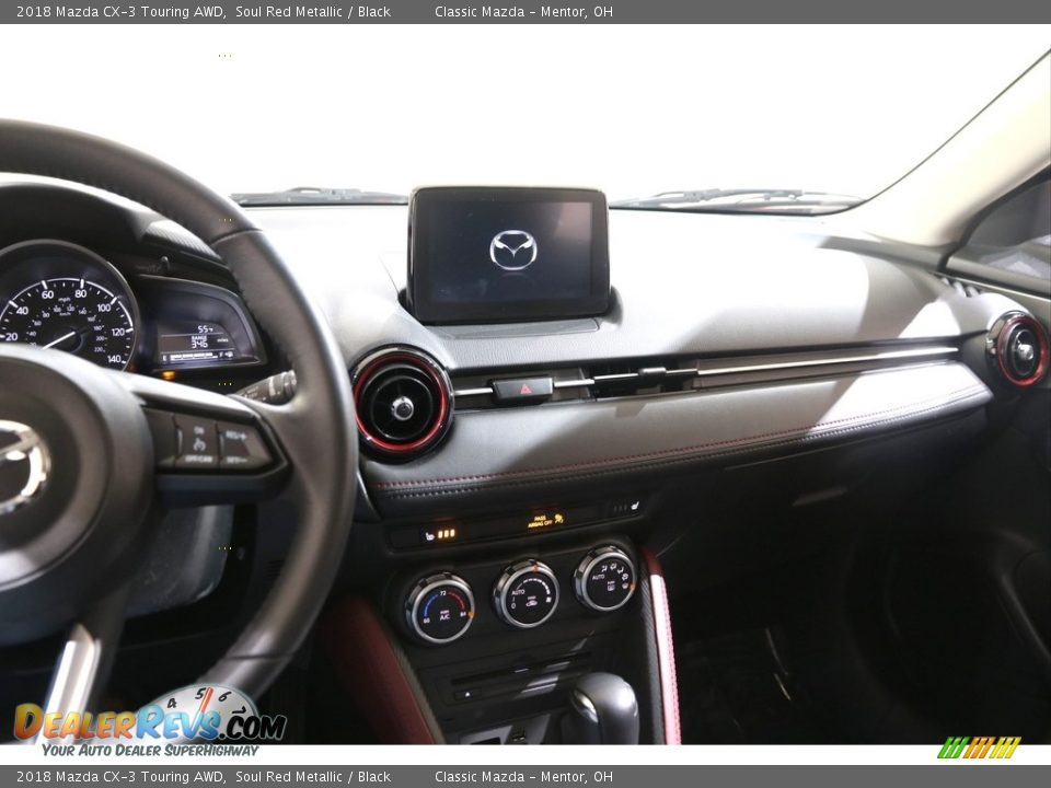 2018 Mazda CX-3 Touring AWD Soul Red Metallic / Black Photo #9